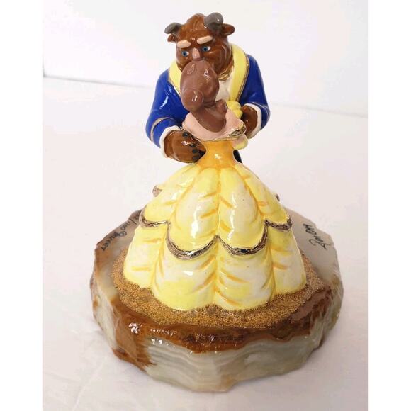 Vintage Disney Ron Lee 1999 Beauty and the Beast & Belle Sculpture #622 Rare - Picture 4 of 10